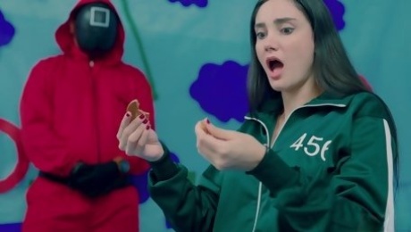Mexican Squid Game Porn Parody - Victoria Camargo gets punished