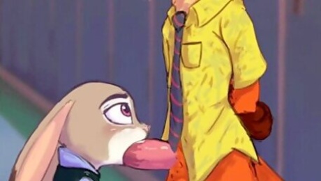 Animated Xxx Video With Cartoon Lovers Nick Wilde And Judy Hops