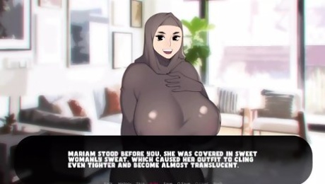 Hijab Milf Next Door - how far will she go