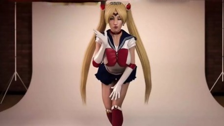 Bloody Passion Cap 17 - My Step Sister Sends Me Pictures of Her Vagina and Sailor Moon Cosplay