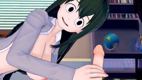 MY HERO ACADEMIA TSUYU ASUI (3D HENTAI)