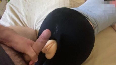 CFMN Fucking a fleshlight between my wife's legs 4K