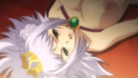 Hot manga with a gorgeous busty shield maiden